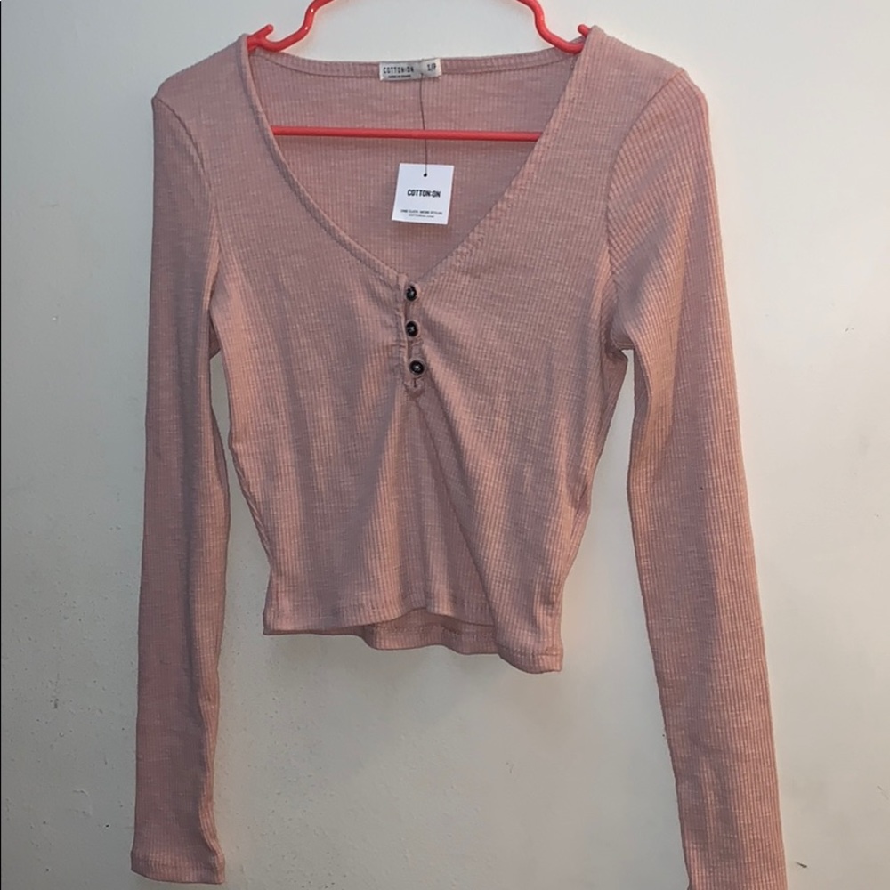 Long Sleeve V neck shirt